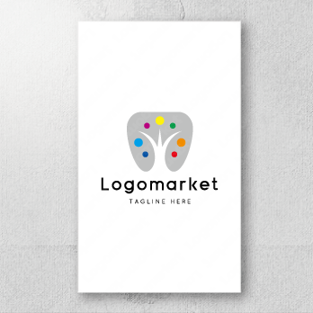 Aとaと虹のロゴ