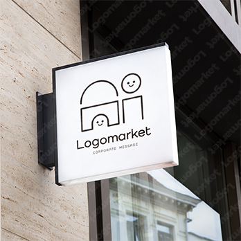 Aとaと虹のロゴ