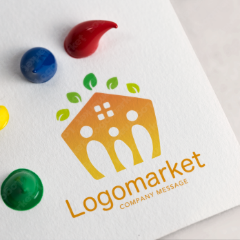 Aとaと虹のロゴ