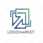 前進と成長と進化のロゴ