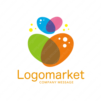 ハートと愛情と軽やかのロゴ