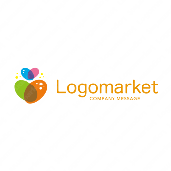 ハートと愛情と軽やかのロゴ