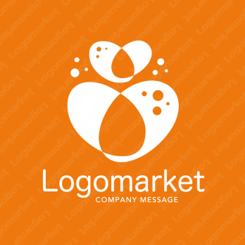 ハートと愛情と軽やかのロゴ