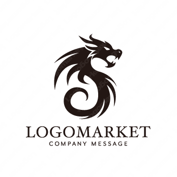 Sと龍と炎のロゴ