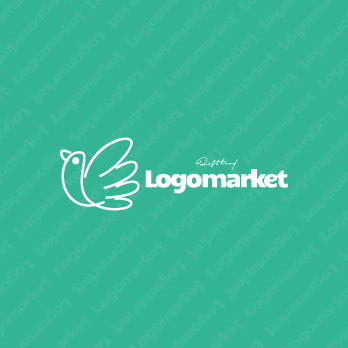 優しいと手描き風と安心感のロゴ