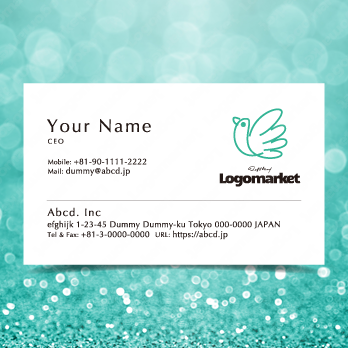 Aとaと虹のロゴ