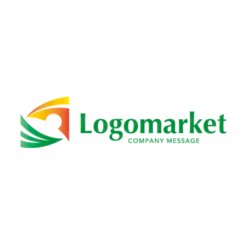 太陽と大自然と伸びやかのロゴ