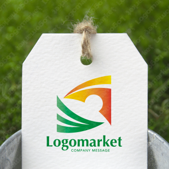 太陽と大自然と伸びやかのロゴ