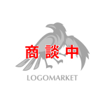 カラスと神話と日本のロゴ