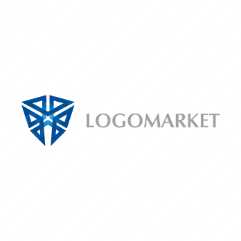 立方体と光るとキューブのロゴ