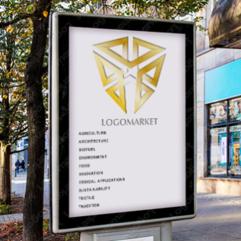 立方体と光るとキューブのロゴ