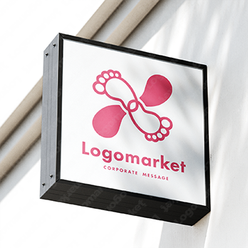 Aとaと虹のロゴ