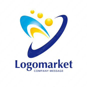 Yと生命力と輝きのロゴ