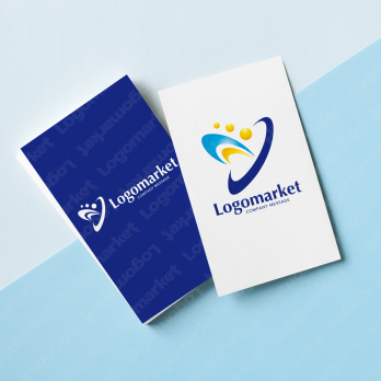 Yと生命力と輝きのロゴ