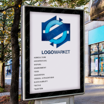 六角形とSとOのロゴ