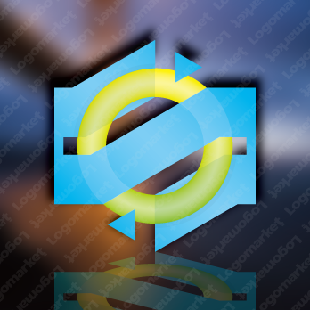 六角形とSとOのロゴ