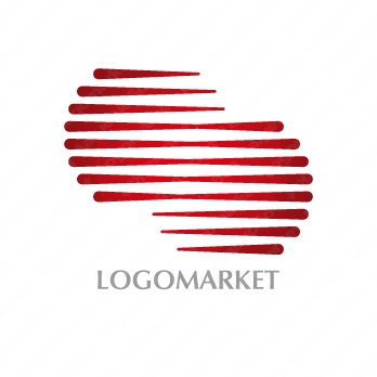 海と無限と太陽のロゴ