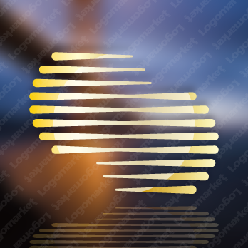 Aとaと虹のロゴ