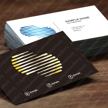 海と無限と太陽のロゴ