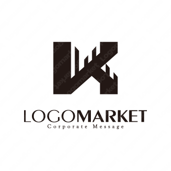 ビルと信頼性と成長・拡大のロゴ