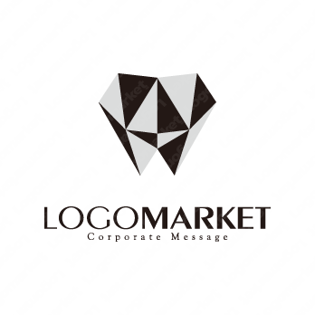 歯と信頼性と美しさのロゴ