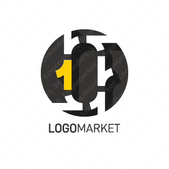 1とスタートのロゴ