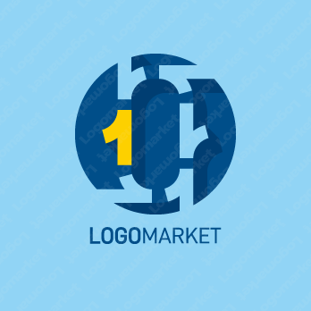 1とスタートのロゴ