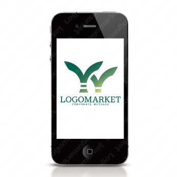 Yと芽吹きと展望のロゴ