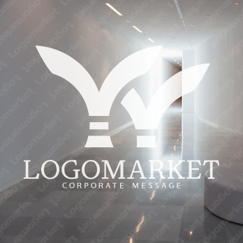 Yと芽吹きと展望のロゴ