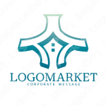 家と安心と突き抜けるのロゴ