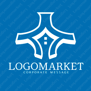 家と安心と突き抜けるのロゴ