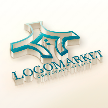 Aとaと虹のロゴ