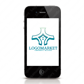 家と安心と突き抜けるのロゴ