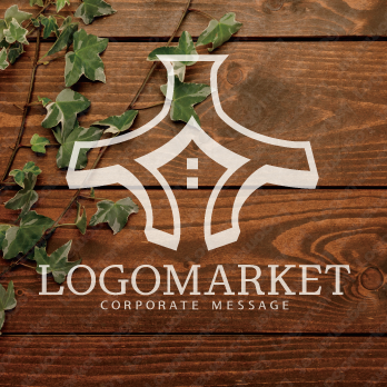 家と安心と突き抜けるのロゴ