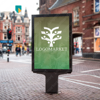 樹とみのりと自然のロゴ