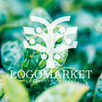 樹とみのりと自然のロゴ