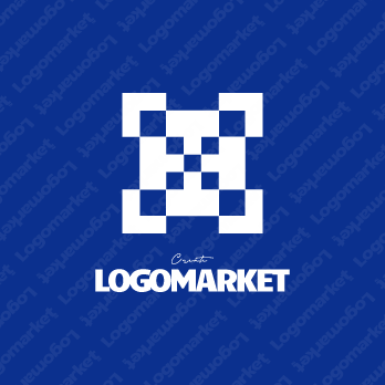 HとIと力強いのロゴ