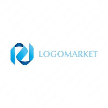 Nとつながりと重なりのロゴ