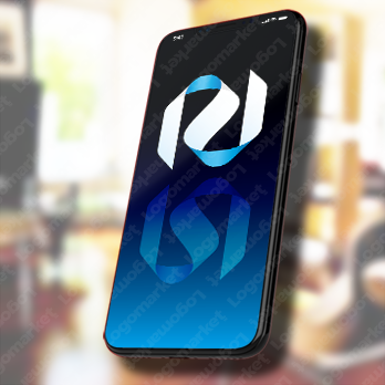 Nとつながりと重なりのロゴ