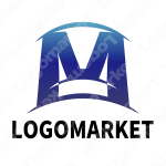 Mとドームとアーチのロゴ