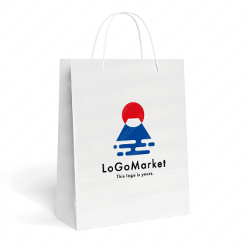 日本と日の出と山のロゴ