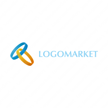 サークルとリングとTのロゴ