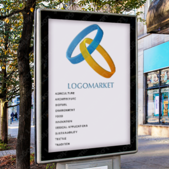 サークルとリングとTのロゴ