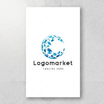 Aとaと虹のロゴ