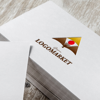 山と日の出とAのロゴ