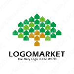 家と木と環境のロゴ