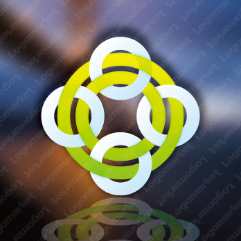 Aとaと虹のロゴ