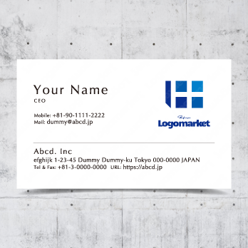 Aとaと虹のロゴ