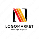 Nと前進と発展のロゴ