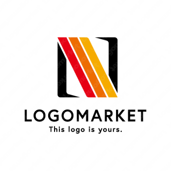Nと前進と発展のロゴ